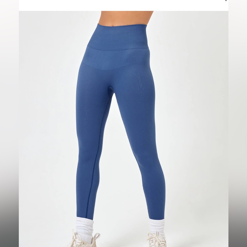 Blue L Space Leggings